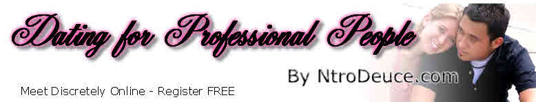 Discrete Online Dating for Professional People